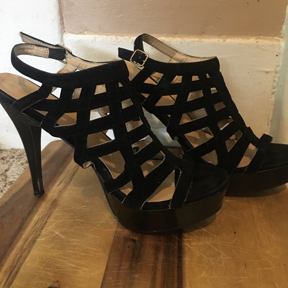 Caged heels